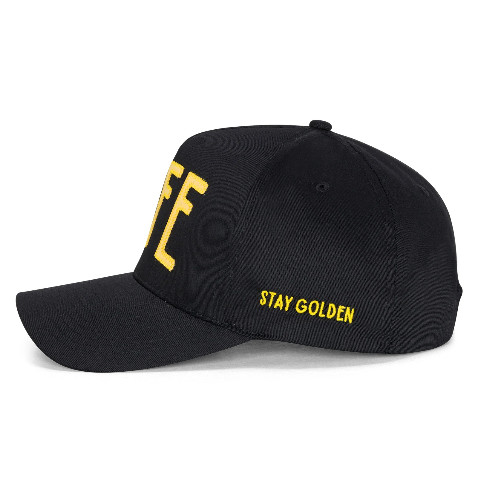 Rife Applique Black Hat - Image 3